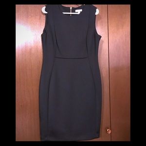Calvin Klein Scuba Crepe Sheath Dress